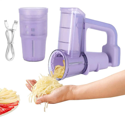 Electric Vegetable Slicer Rechargeable Automatic