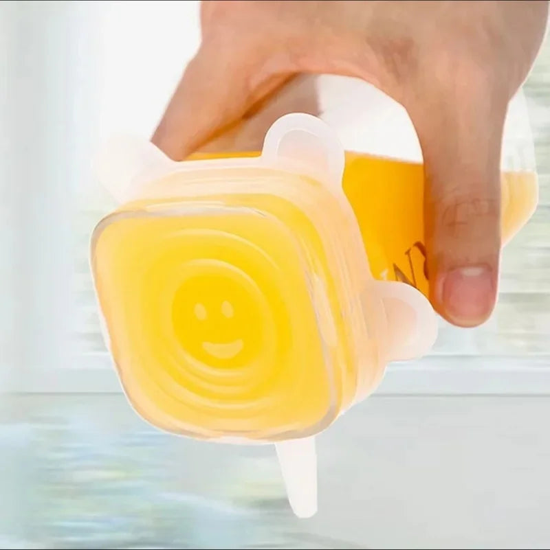 Small Silicone Stretch Lids 8 Pack of 2.5 inch