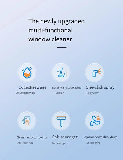 Multifunctional Electric Cordless Window Cleaner