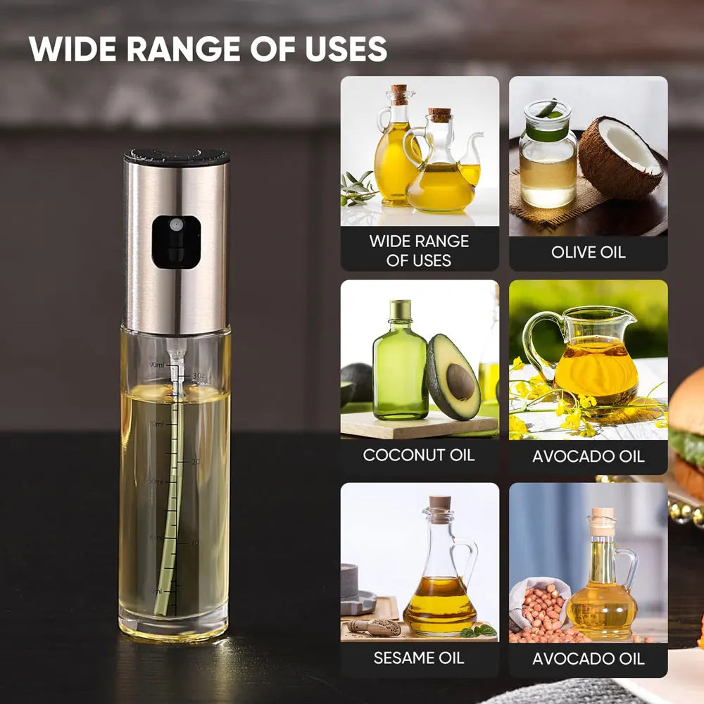 Olive Oil Spray Bottle With Funnel 100ml