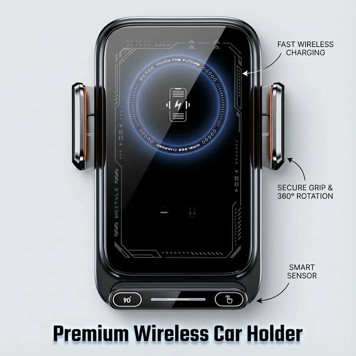 Auto Sensing One-Touch Release and Rotation Charger
