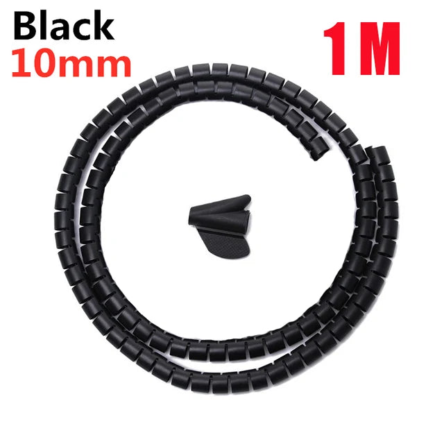Cable Management Flexible Spiral Storage Pipe