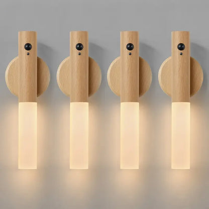 Smart Sensor Night Rechargeable Magnetic Wall Lamp