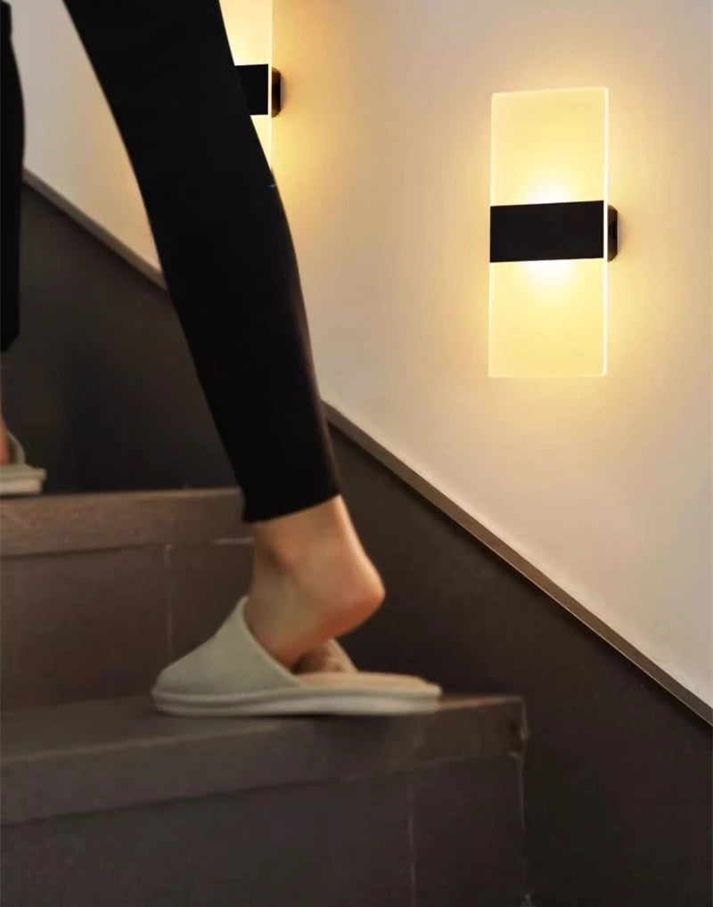 Touch Sensor Switch LED Wall Lamp