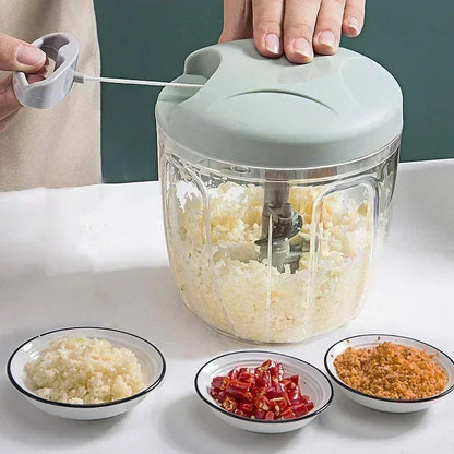 Multi-function Grinding Chopper Food Vegetables Cutter Meat Kitchen Gadgets Masher Tool
