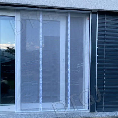 DTGJ Magnetic Door Screen White Mosquito Net