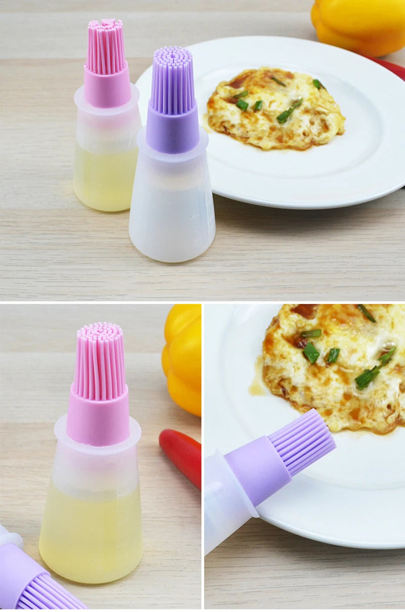 Silicone Oil Basting Brushes