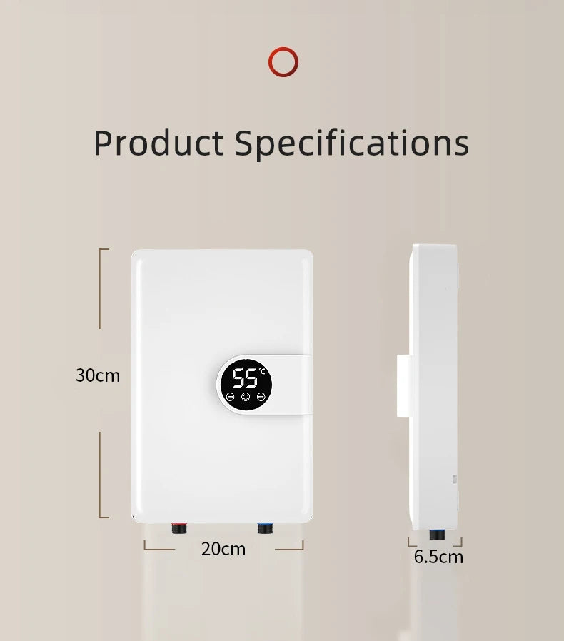 Smart Inverter Electric Instant Water Heater