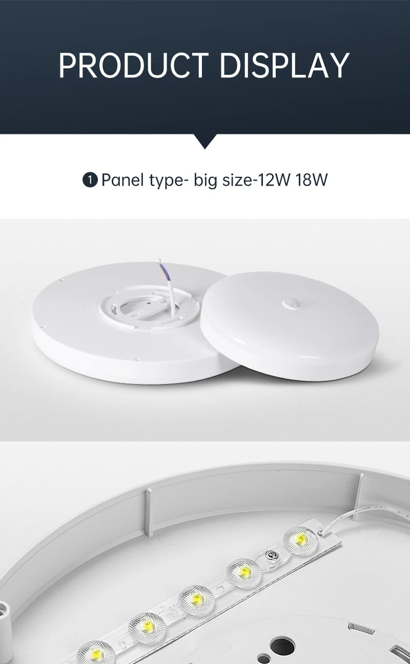Smart Sensor LED Light Ceiling Lamp
