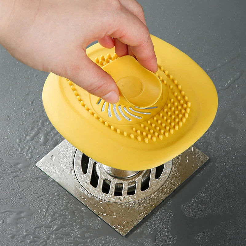 Bathroom Hair Catcher Stopper Silicone Shower