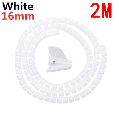 Cable Management Flexible Spiral Storage Pipe