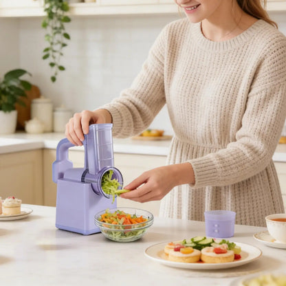 Electric Vegetable Slicer Rechargeable Automatic
